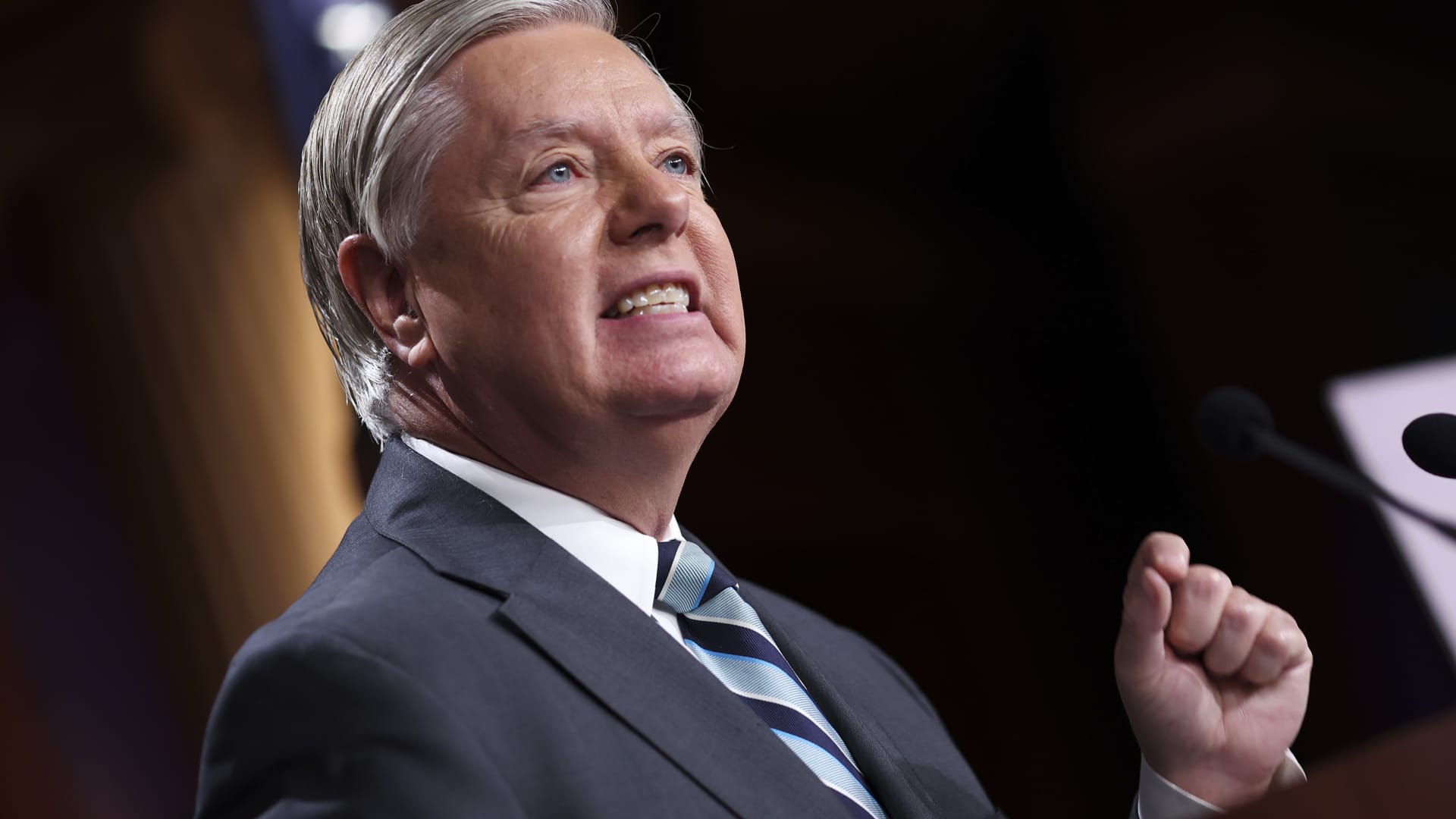 Senator Graham says he was stating the obvious in claiming Trump unrest